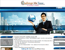 Tablet Screenshot of challengemetutor.com